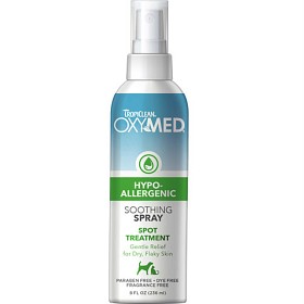 Bild på Tropiclean OxyMed Hypo-Allergenic Soothing Spray 236 ml