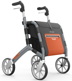 Bild på Trust Care Let's Shop rollator Grå