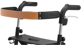 Bild på Trust Care Ryggband Brunt till utomhusrollatorer
