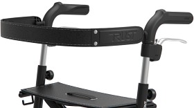 Bild på Trust Care Ryggband Svart till utomhusrollatorer