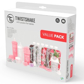 Bild på Twistshake Bottle Bundle Rosa