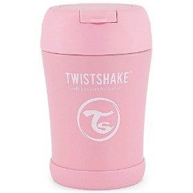 Bild på Twistshake Insulated Food Container Pastel Pink 350 ml