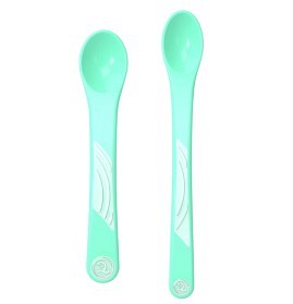 Bild på Twistshake Matsked 2-pack (Pastellgrön)