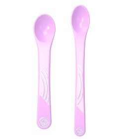 Bild på Twistshake Matsked 2-pack (Pastell-lila)