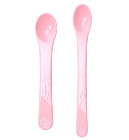 Bild på Twistshake Matsked 2-pack (Pastellrosa)
