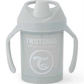 Bild på Twistshake Mini Cup 4+m Light Grey 230 ml