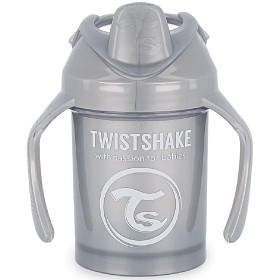 Bild på Twistshake Mini Cup 4+m Pearl Grey 230 ml