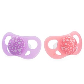 Bild på Twistshake Napp 6+ mån 2-pack (Rosa/Lila)