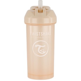 Bild på Twistshake Straw Cup 12+m Pearl Champagne 360ml