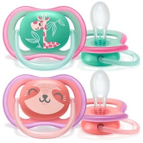 Bild på Philips Avent Ultra Air 18 månader+ napp Giraff/Björn