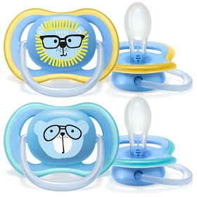 Bild på Philips Avent Ultra Air 18 månader+ napp Lejon/björn
