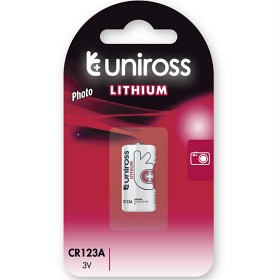 Bild på Uniross Lithium CR123A 3V 1 st