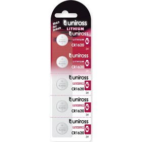 Bild på Uniross Lithium CR1620 3V 5 st