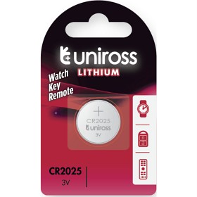 Bild på Uniross Lithium CR2025 3V 1 st