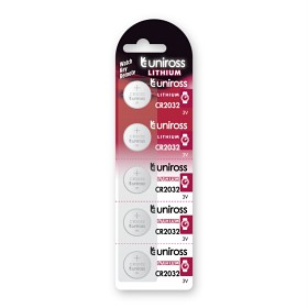 Bild på Uniross Lithium CR2032 3V 5 st