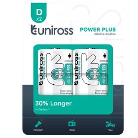 Bild på Uniross Power Plus D / LR20, 2 st