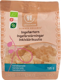 Bild på Urtekram Ingefärstärningar 155 g