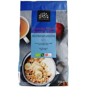 Bild på Urtekram Crunchy Aronia Havremüsli 550 g
