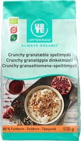 Bild på Urtekram Crunchy Granatäpple Dinkelmüsli 530 g