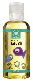 Bild på URTEKRAM Baby olja utan parfyme eko 100 ML