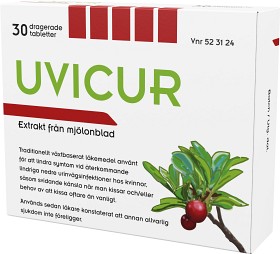 Bild på Uvicur dragerad tablett 30 st