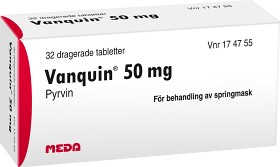 Bild på Vanquin, dragerad tablett 50 mg 32 st