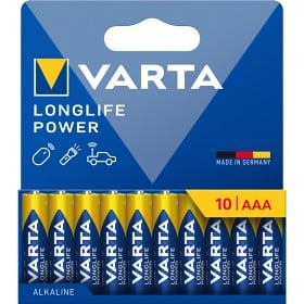 Bild på VARTA Longlife Power AAA-batterier, 10-pack