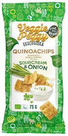Bild på Veggie Peggy Quinoachips Sourcream & Onion 75 g