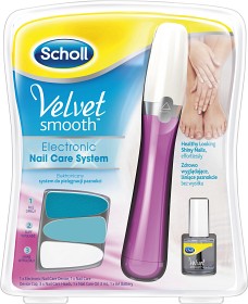 Bild på Velvet Smooth elektrisk nagelfil Rosa + nagelolja