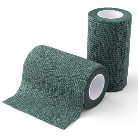 Bild på Vet-Flex elastisk binda Grön 10 cm x 4,5 m, storpack 10 st