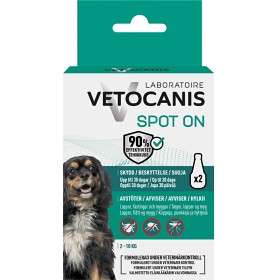 Bild på Vetocanis Anti-parasit Spot on Hund S 2 x 2 ml