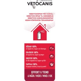Bild på Vetocanis Insecticidspray för hushåll 250 ml