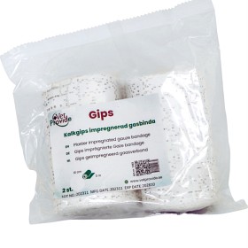 Bild på VetProvide Gipsbinda kalk 10 cm x 3m, 2 pack
