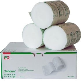 Bild på VetProvide Polstervadd 10 cm x 3 m syntet 4 pack