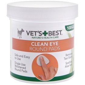 Bild på Vets Best Clean Eye bomullsrondeller för ögonvård 100 st