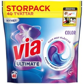 Bild på Via Colour & Care tvättkapslar 40 st