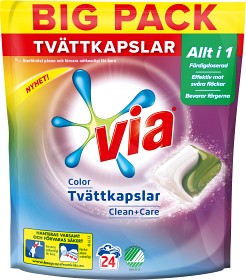 Bild på Via Color Tvättkapslar 24 st