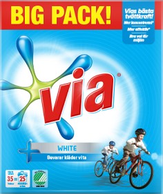 Bild på Via Tvättmedel White 1,3 kg