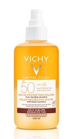 Bild på Vichy Capital Soleil Enhanced Tan Solar Protectiv Water SPF50, 200 ml
