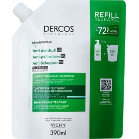 Bild på Vichy Dercos Anti-Dandruff Shampoo Normal/Oily/ Hair Refill 390 ml