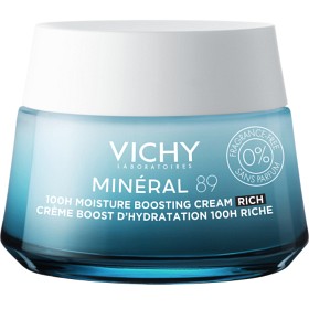 Bild på Vichy Minéral 89 100H Moisture Boosting Cream Fragrance-Free 50 ml