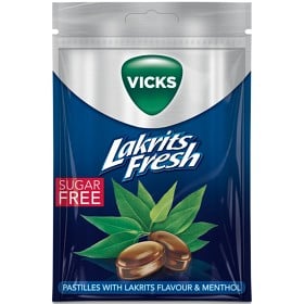Bild på Vicks Lakrits Fresh sockerfri 72 g