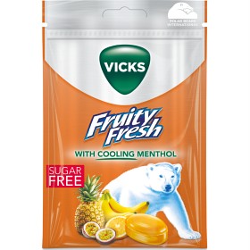Bild på Vicks Multifruit Sugar Free 72 g