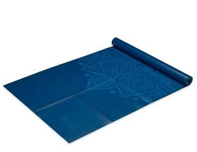 Bild på Vikbar yogamatta Blue Sundial 2 mm