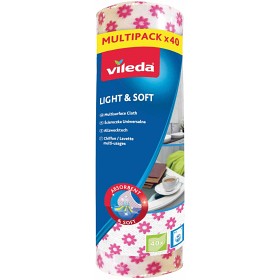 Bild på Vileda Hushållsduk Light & Soft 40 st