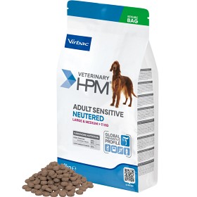 Bild på Virbac HPM Adult Sensitive Neutered Large & Medium Dog 3 kg