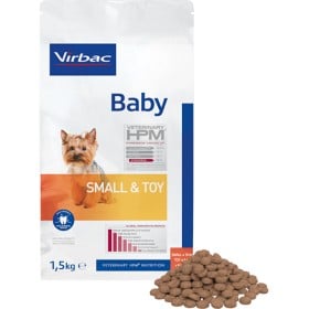 Bild på Virbac HPM Baby Dog S 1,5 kg