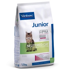 Bild på Virbac HPM Junior Cat Neutered 1,5 kg