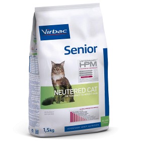 Bild på Virbac HPM Senior Cat Neutered 1,5 kg