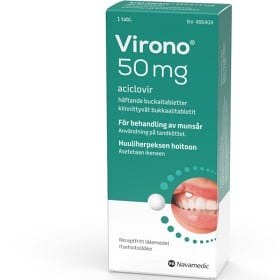Bild på Virono buckaltablett 50 mg, 1 st
